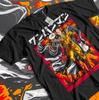 Anime Saitama One Punch Unisex Pose Black Tshirt