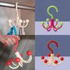 Multipurpose Six Claw Hook With Rotating Claws For Home And Dormitory Storage