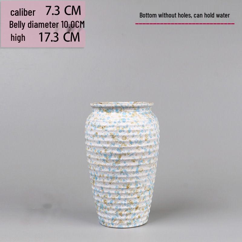 Retro čínská keramická váza: Dekorativní váza na květiny nebo pro hydroponii