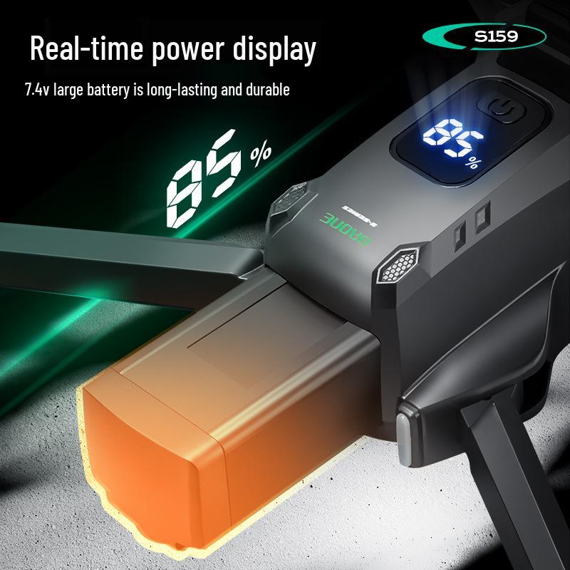 S159 GPS Drone with Brushless Motors, Obstacle Avoidance, Intelligent Control, 5G Image Transmission, Aerial Photography Quadcopter.