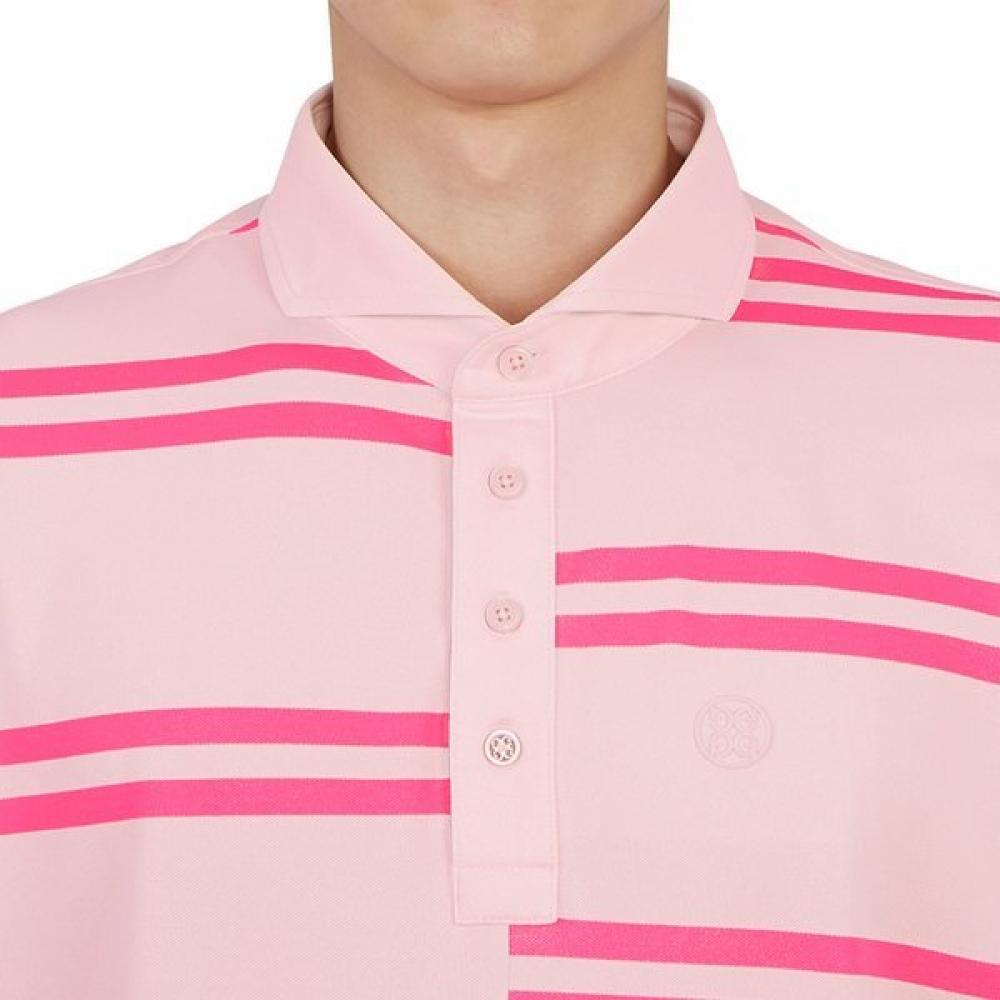 Zipore Golfwear Men S Collar ShorT Sleeve T ShirT g4mS23k182 bluSh