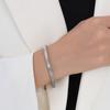 Necklace Accessories Titanium Steel Plated 18k Gold Stacked Chain Necklace Bracelet Set for Women