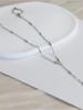 Bracelet de doigt en métal argenté style européen et américain pour femme, 1 pièce - bracelet simple et élégant, adapté au quotidien