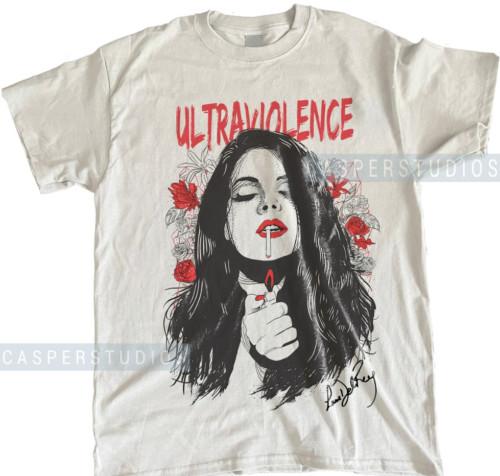 Футболка Lana Del Rey Ultraviolence Винтажная футболка Lana Del Rey 90-х Унисекс футболка S