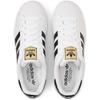 Adidas Superstar TD Size cm Footwear, White/Core Black/Gold, JI3155, 25.0