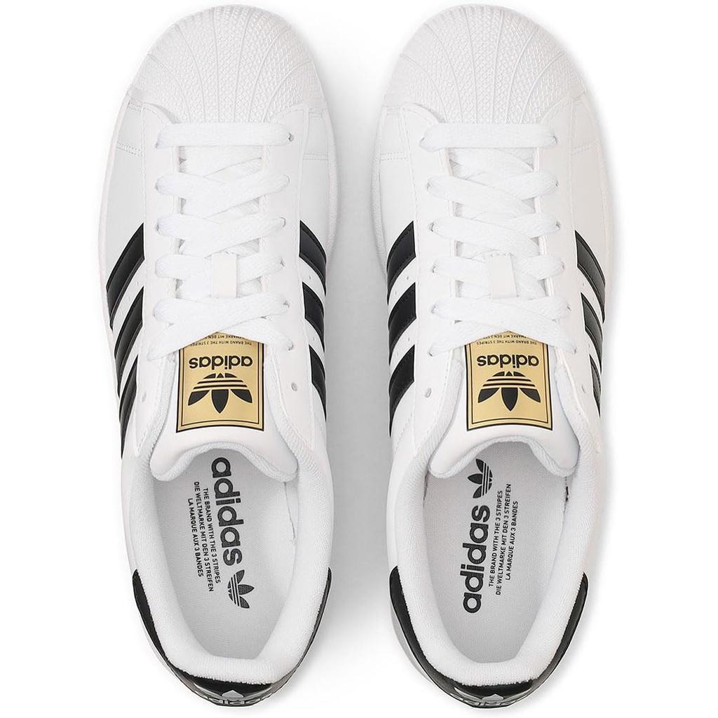 Adidas Superstar TD Size cm Footwear, White/Core Black/Gold, JI3155, 25.0
