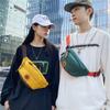 Unisex Large Capacity Crossbody Chest Bag Casual Nylon Sling Bag Adjustable Waist Pack Travel Sports Shoulder Fanny Pack