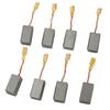 8pcs Carbon Brushes 14mm Replacement New For Angle Grinder GWS 7-100 7-125