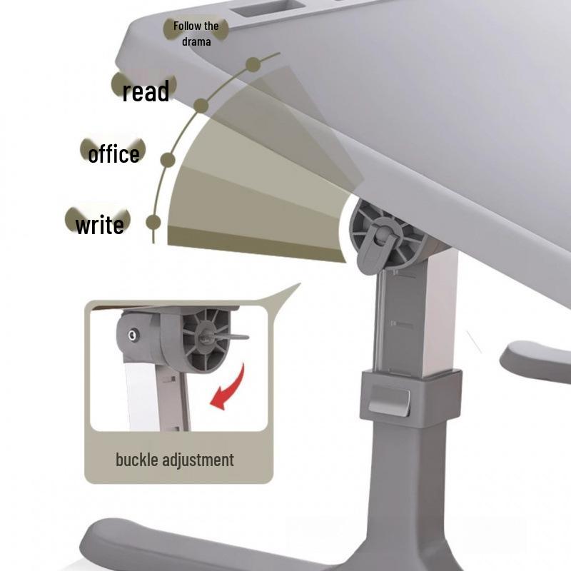 Adjustable Folding Bedside Table for Dorms and Homes