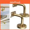 Handlaufhalter Gold Geländerstütze Treppengeländerhalter Balustrade Wandmontage Halterung Beschläge Handlaufzubehör