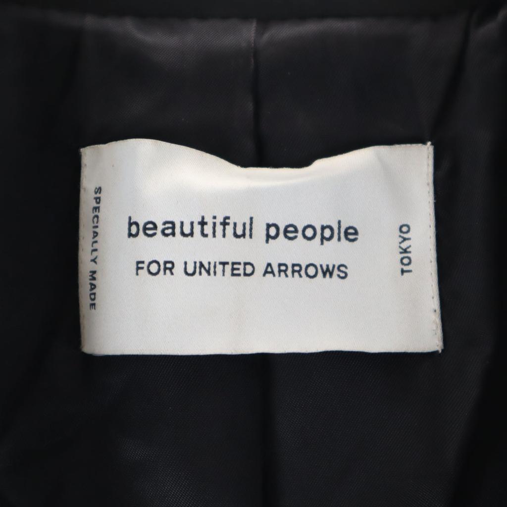 Beautiful people pro UNITED ARROWS Kožená bunda z ovčí kůže Double riders Dětská Použitá