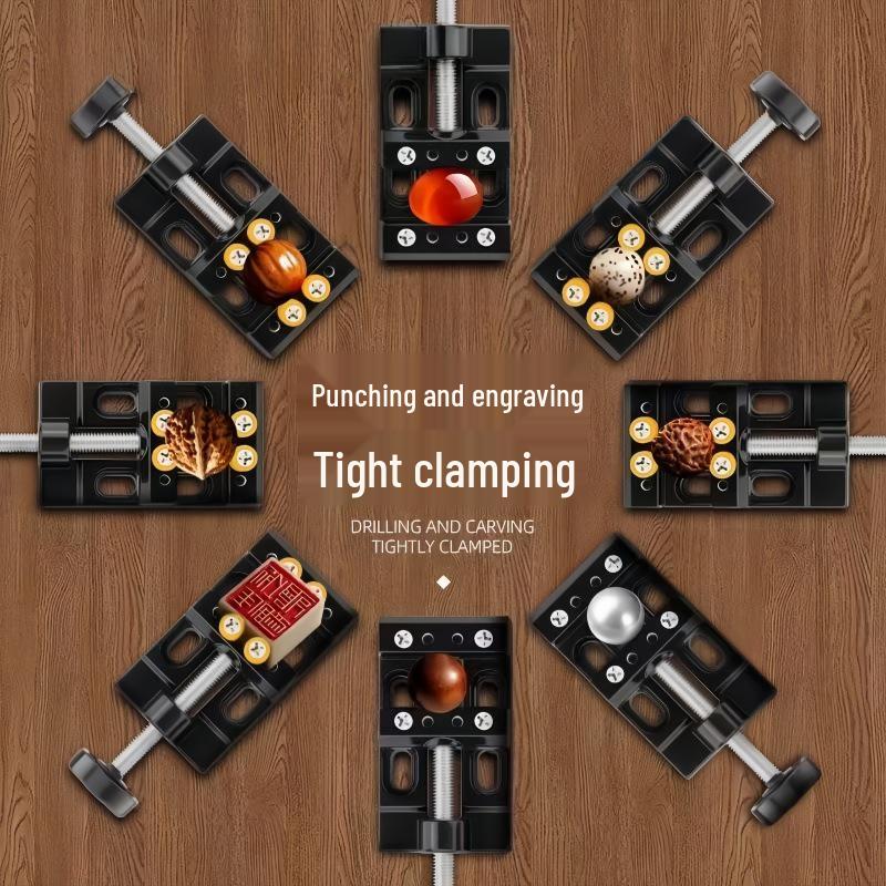 57mm Jaw Multipurpose Aluminum Bench Vise Pliers for DIY Crafting