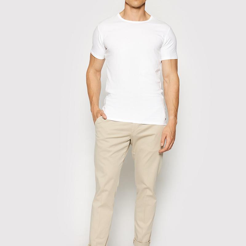 Tommy Hilfiger Men' T-Shirt White Set of 3 2S87905187-100
