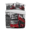 London Street Red Bus Big Ben Duvet Cover With Pillow Case Custom 3pcs Bedding Set Quilt Cover Double Bed Home Textile