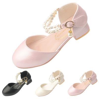 Kleinkind Kinder Baby Mädchen Perle Kristall Bling Prinzessin Schuhe Sandalen