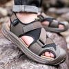 Mode 2025 Neue Sommer Anti-Kollisions-Watsandalen für Herren Einfarbig Strandschuhe Herrenmode Lässige Atmungsaktive Plateau-Sandale Mann