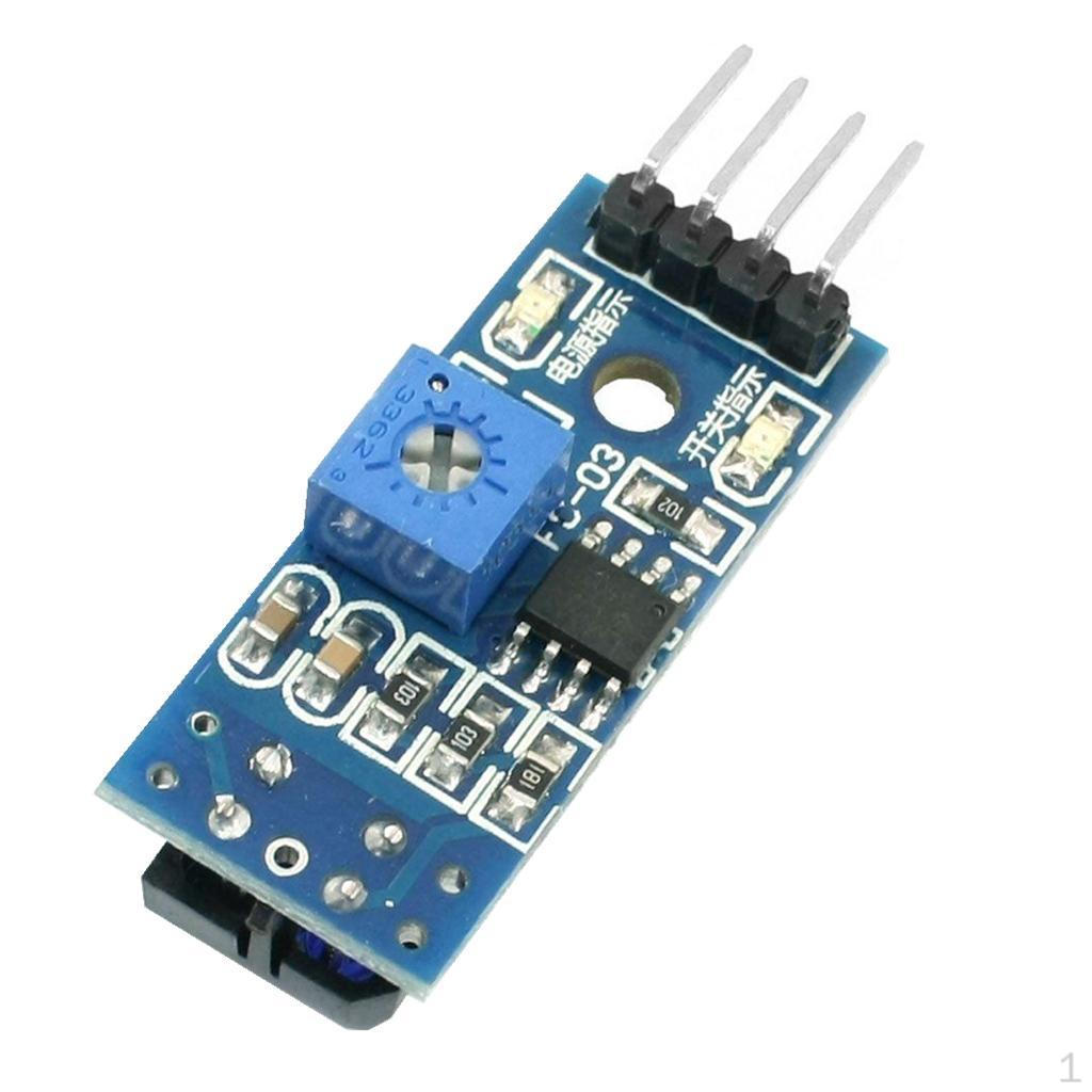 

00 IR Reflective Photoelectric Sensor Module Obstacle Avoid for Car