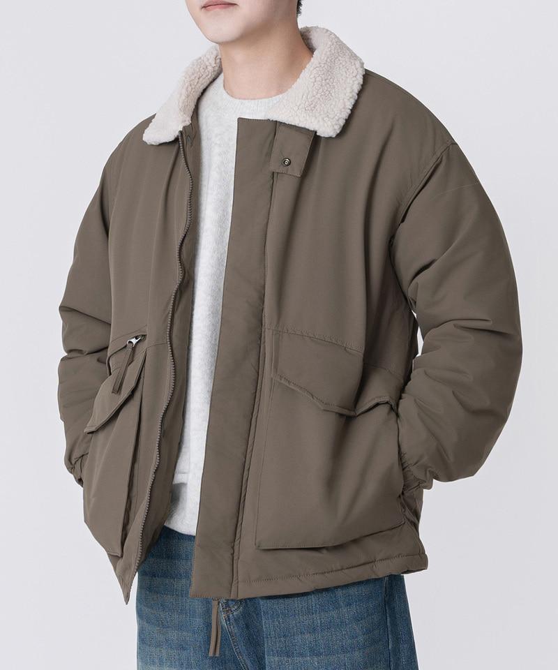 Underoff Sherpa Collar Hunting Padded Jacket Black