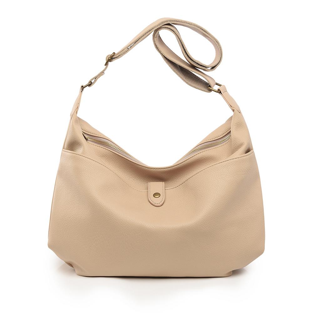 

Сумка через плечо из премиальной мягкой кожи, женская сумка 2025, новая сумка-мессенджер, женская модная сумка-тоут для поездок на работу, оптовая доставка абрикосовый