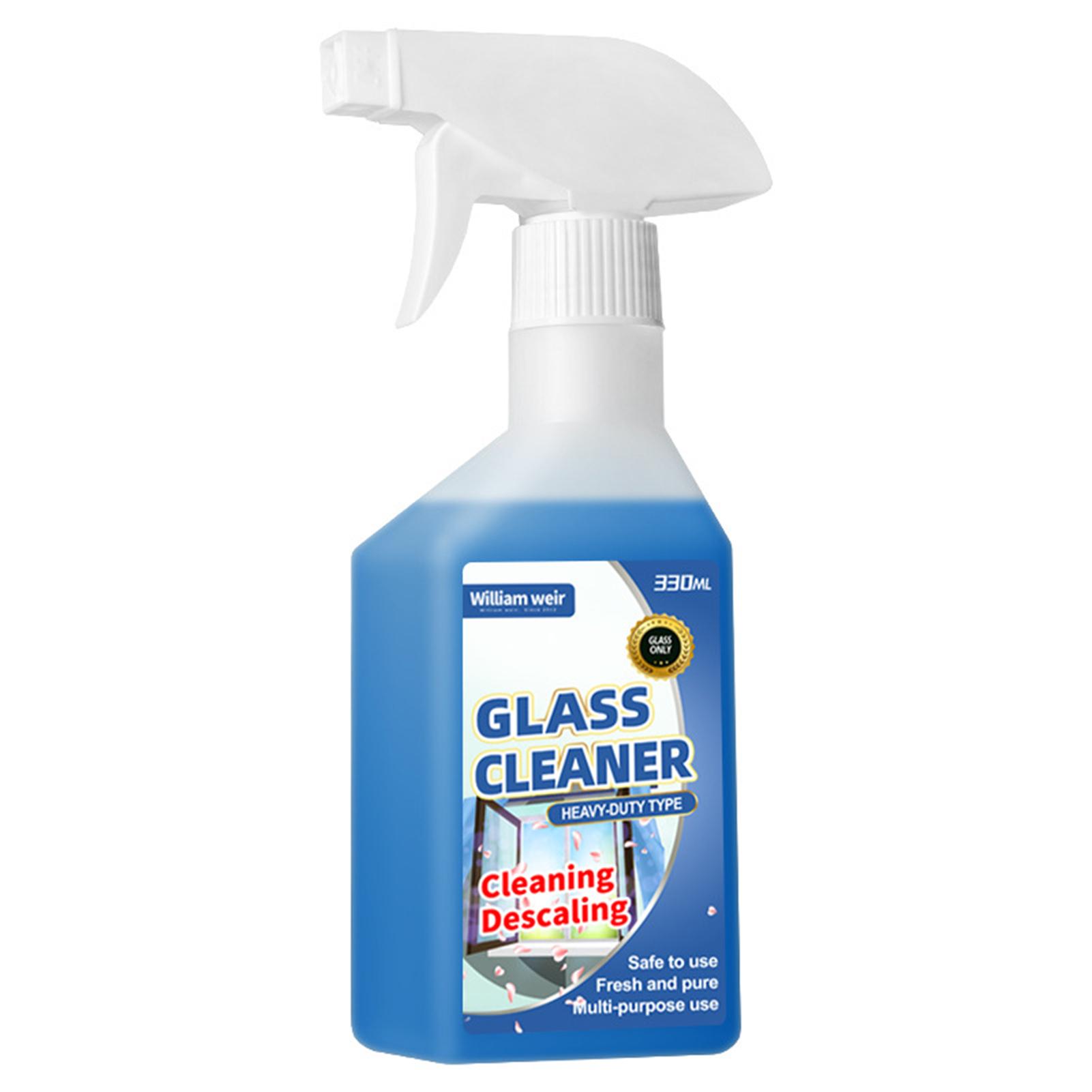 Glass Cleaner Multifunctional Multi Surfaces Glass Cleaner For Home 330ml
