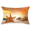 30X50 Summer Beach Starfish Pattern Print Decoration Living Room Back Home Polyester Rectangular Pillowcase Sofa Cushion