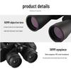 HD 10-30x60 Zoom Binoculars with Large Objective Lens for High Magnification Outdoor Viewing