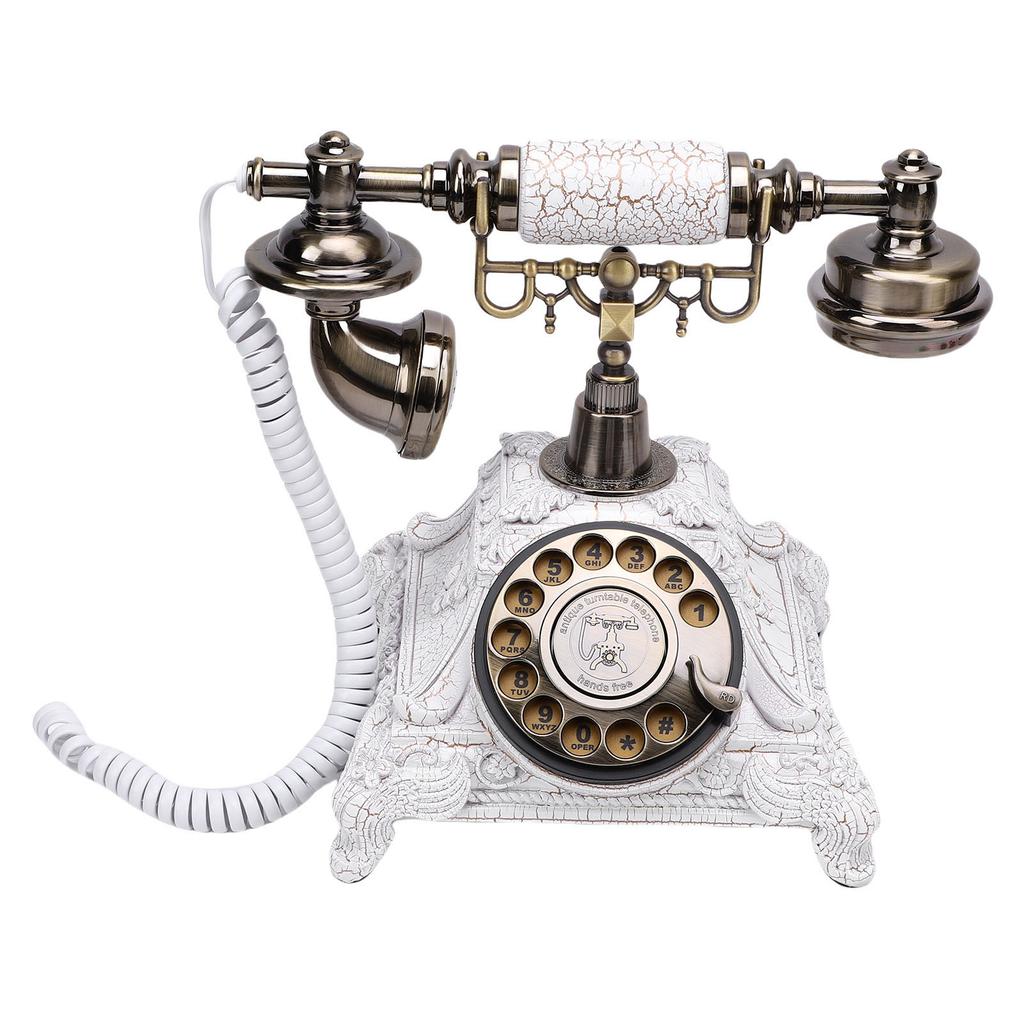 Guest Book Phone 32G Capacity Vintage Retro Telephone Customized Voice Message for Wedding Party