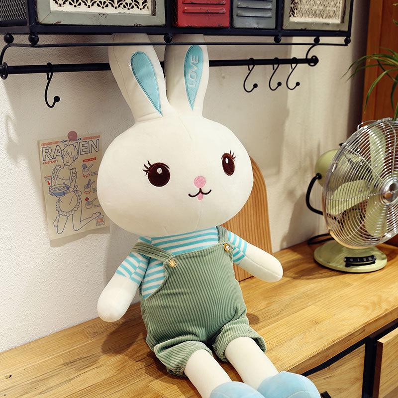 Adorable Princess Rabbit Plush Toy Couple Doll Cushion Gift for Girlfriend - Valentine s Day & Qixi Festival 45 cm