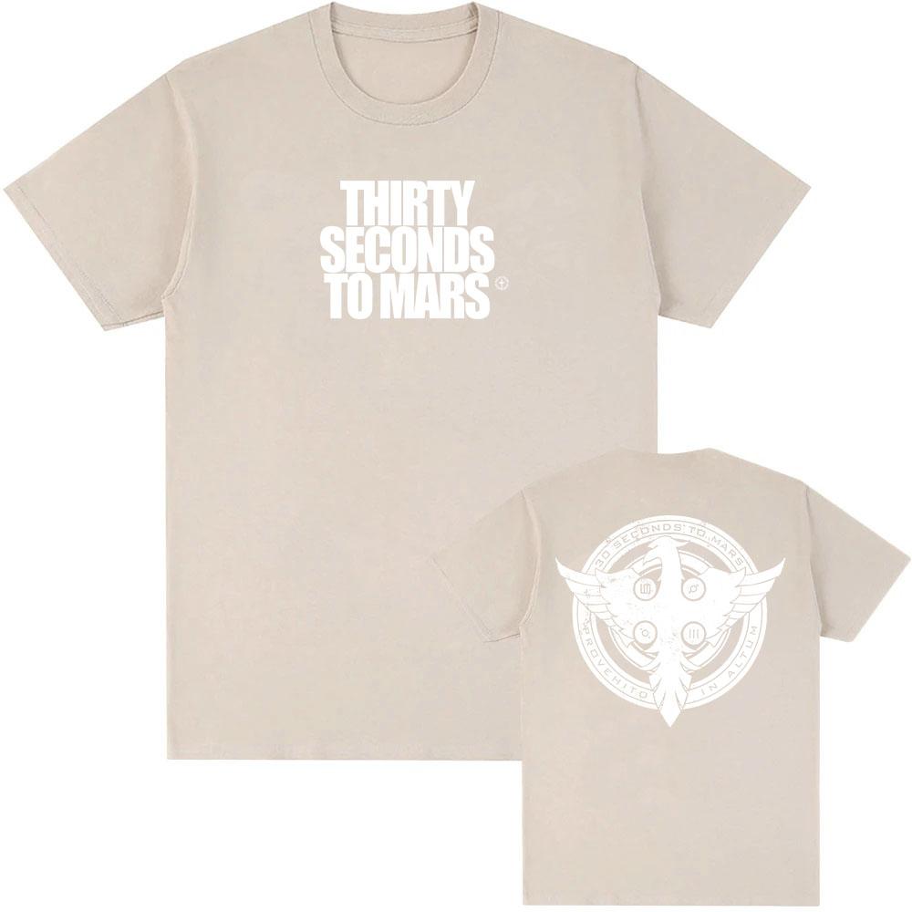 TSTM Mithra Phoenix Tee Thirty Seconds To Mars Band Grunge T-shirt Summer Cotton Short Sleeve Tshirts Hip Hop Unisex Streetwear
