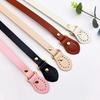 Handmade PU Women's Single Shoulder Handbag Strap with Pinhole Stitching