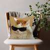 Cat Funny Pillow Cushion Cover Pillowcase Living Room Sofa Home decorative pillowcase