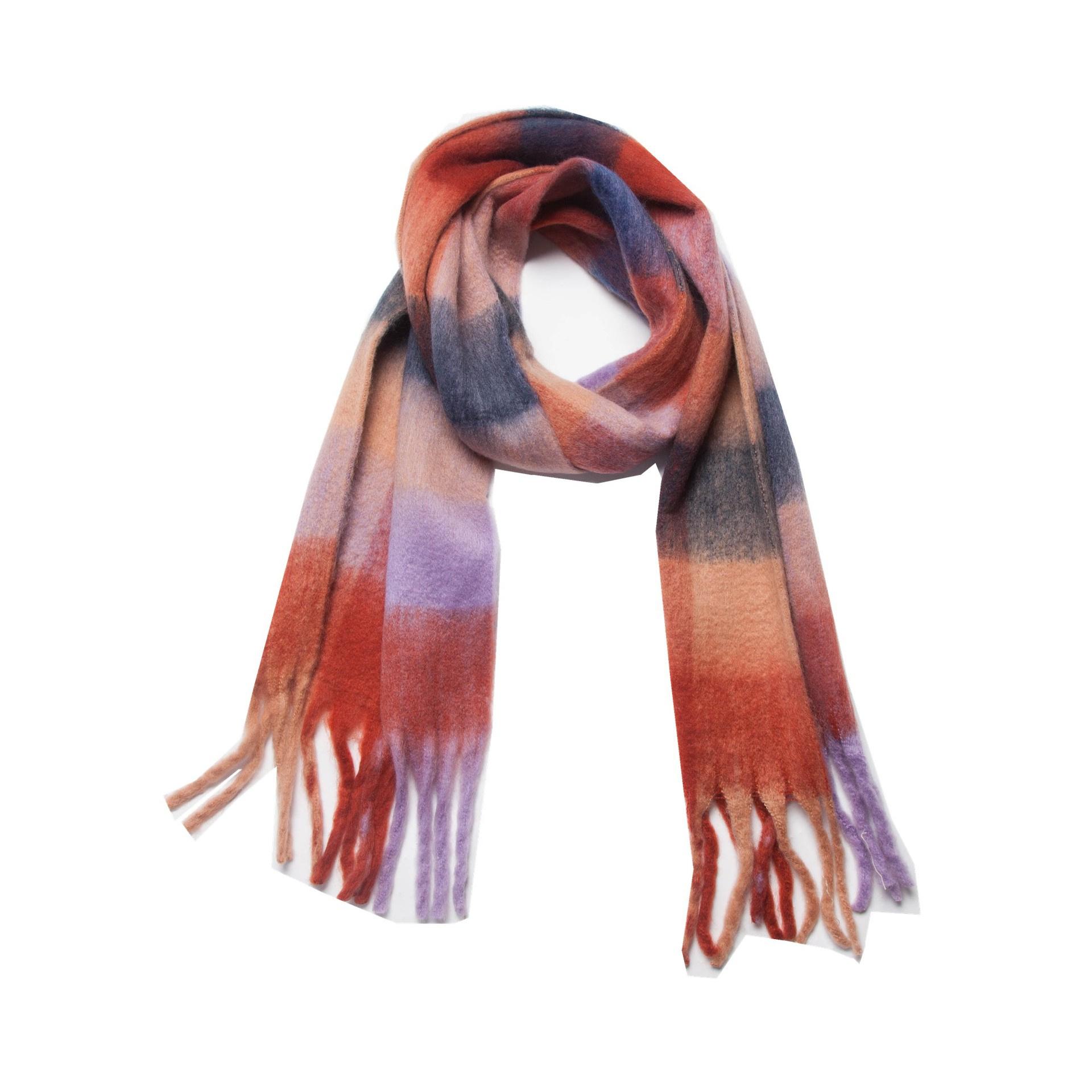 Luxe Kasjmier Dames Sjaal Winter Dik Warm Effen Wraps Vrouwelijke Pashmina Lange Kwastjes Vrouwen Bufandas Dikke Deken One Size gray
