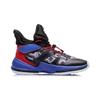 Li Ning Flying Falcon Non-Slip Wear-Resistant Mid-Top Basketball Shoes Kids Sneakers Black Blue Red YKBQ036-3