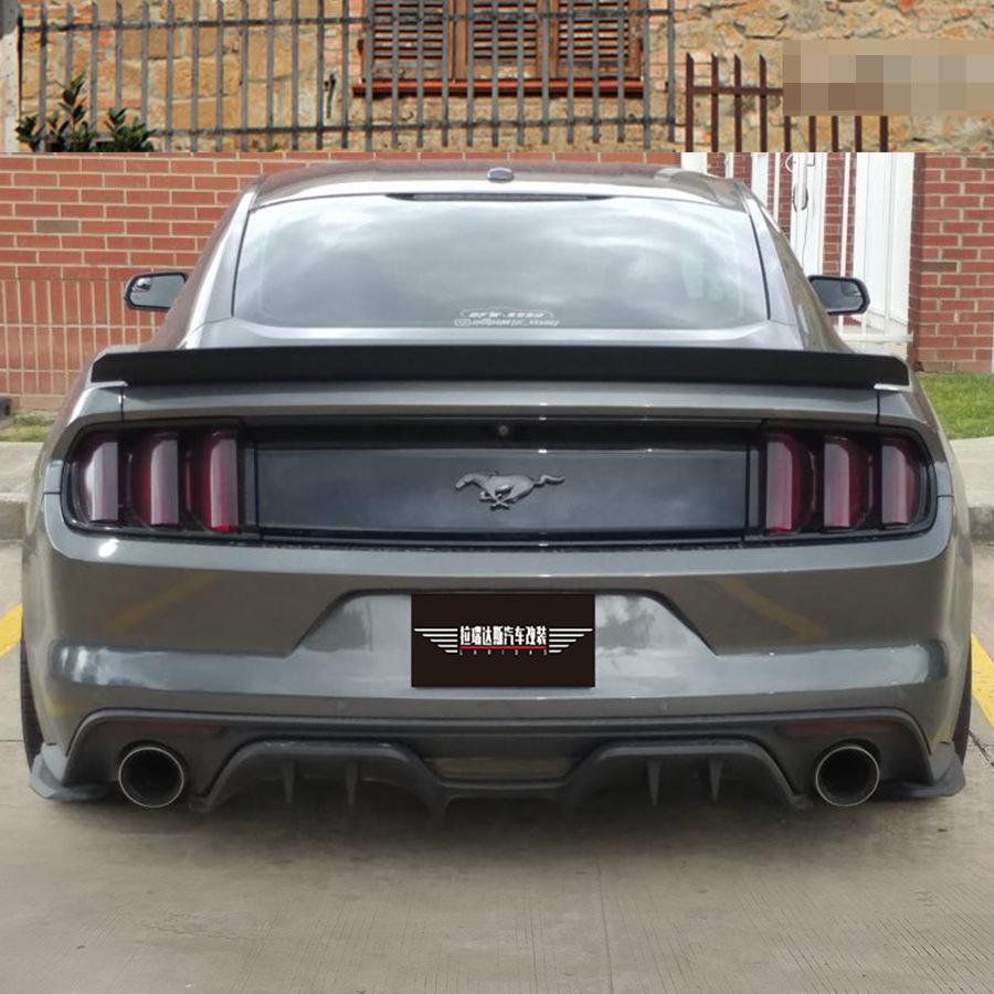 Ford Mustang RTR Style Rear Wing Spoiler - ABS Material for Car Modification