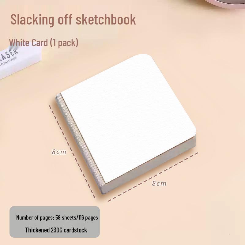 Acrylic Marker & Watercolor Journal: Compact Sketch & Painting Book. N/A