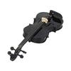 1/8 Violin Student Wood Violin Fiddle Exerciser Set with Storage Case Rosin Bow Gift for Kids Children Musical Lover