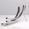 Simple Modern Stainless Steel Abstract Geometric Ornaments Designer Display Cabinet Art Ornaments Creative Home Accessories