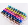 Monami Plastic Twist Up Crayons Color Pencils, Assorted Colors Set 24 Twistables Pens