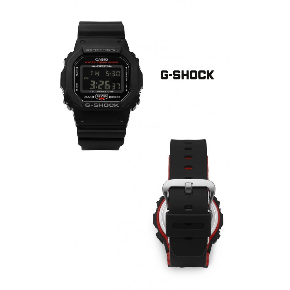 Ceas G-Shock DW 5600uhr 1dr DW 5600uhr 1 5600 Series Digital Square Sport Soldier, curea din uretan, bărbătească
