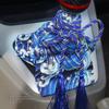 1set Car Gear Sleeve Gear Handle Decorative Cloth Cover Automatic Manual Gear Lever Wave Stick Head Dust Cover