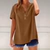 Summer Casual Shirt Loose Women's Fashion Versatile Top for Women Shirt