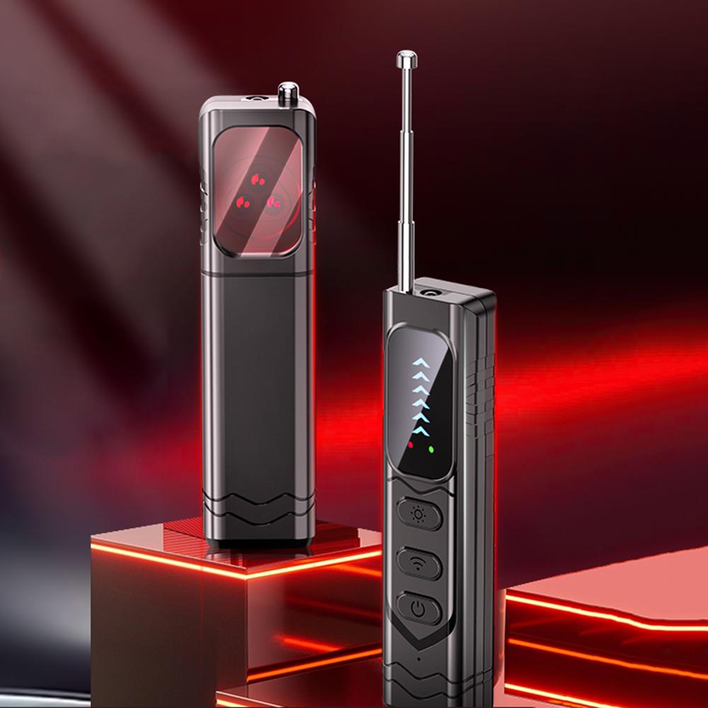 Hidden Spy Camera Detector Upgraded T17 Anti Spy Gadget GPS Tracker Finder Bug Detector Wireless RF Signal Infrared Scanner