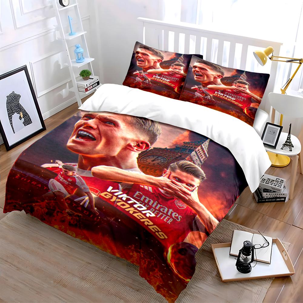 "Football Star Bedding Set" Bedding set (1 duvet cover, 2 pillowcases, duvet not included)