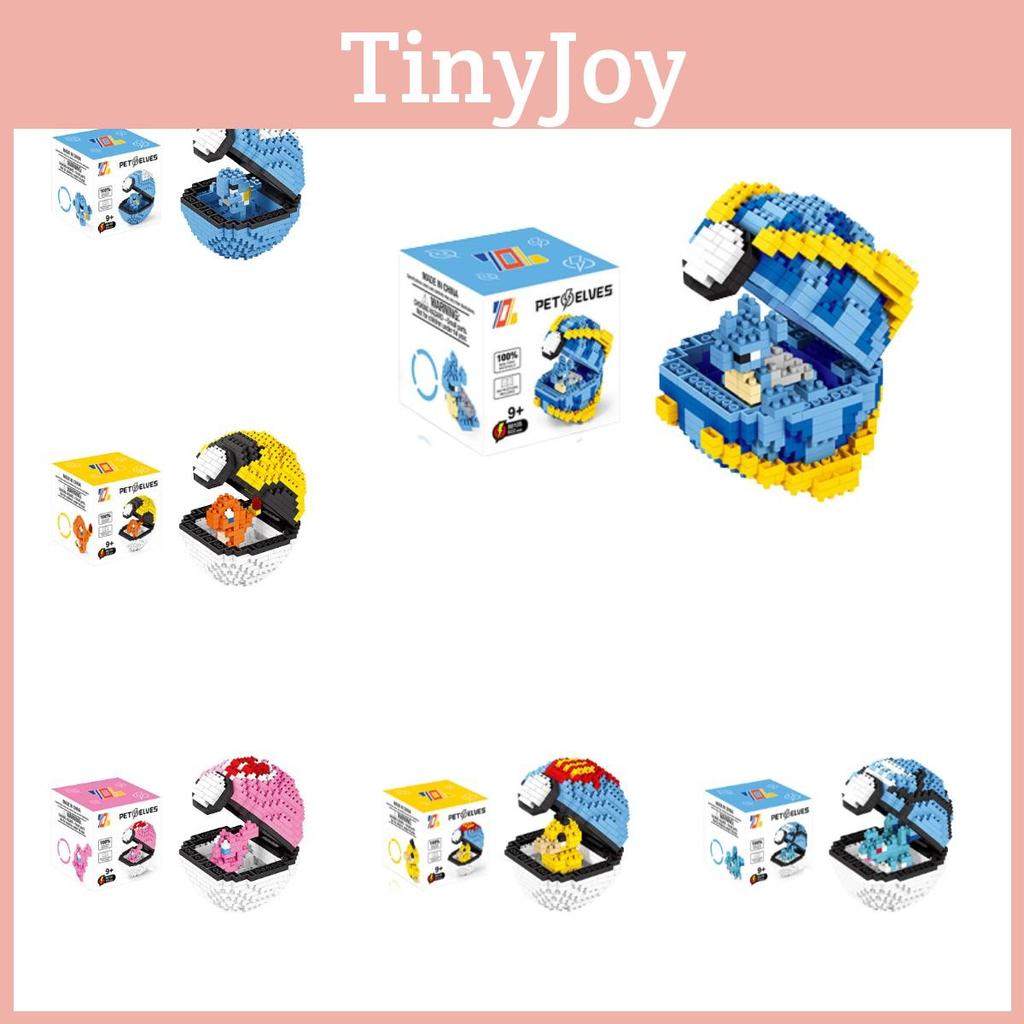 500-piece Poké Ball Building Block Set Micro Brick Diy Kids Gift Model Toy