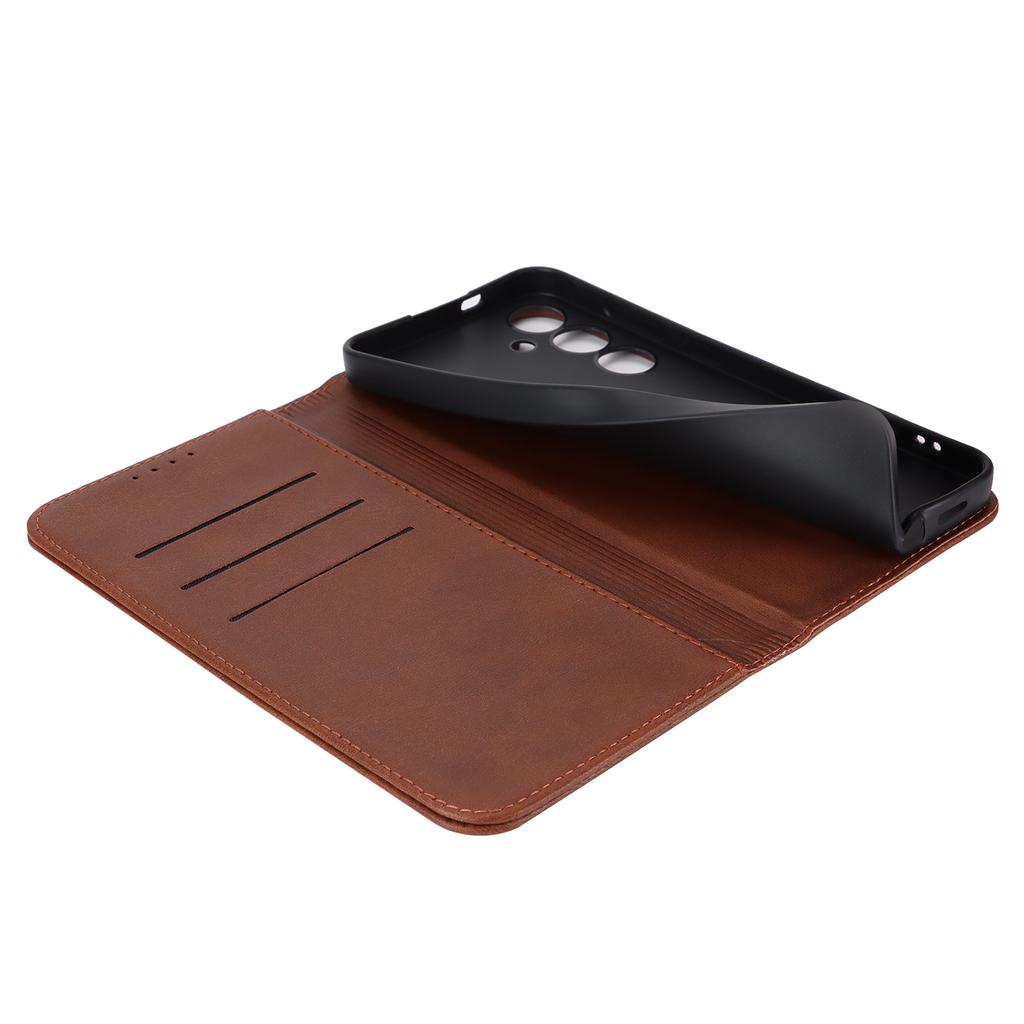 For Samsung Galaxy S24 Wallet Leather Case Magnetic Closing Phone Cover