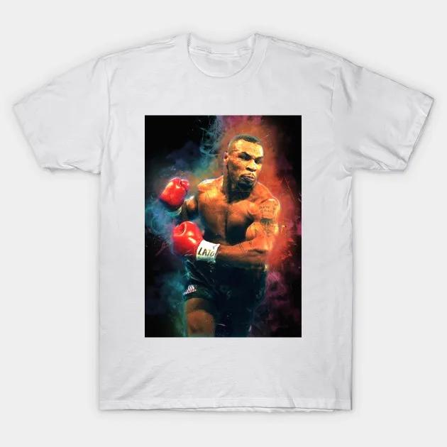 The Boxing Legend Mike Tyson TShirt 100 Cotton ONeck Short Sleeve Summer Casual Mens Tshirt Streetwear