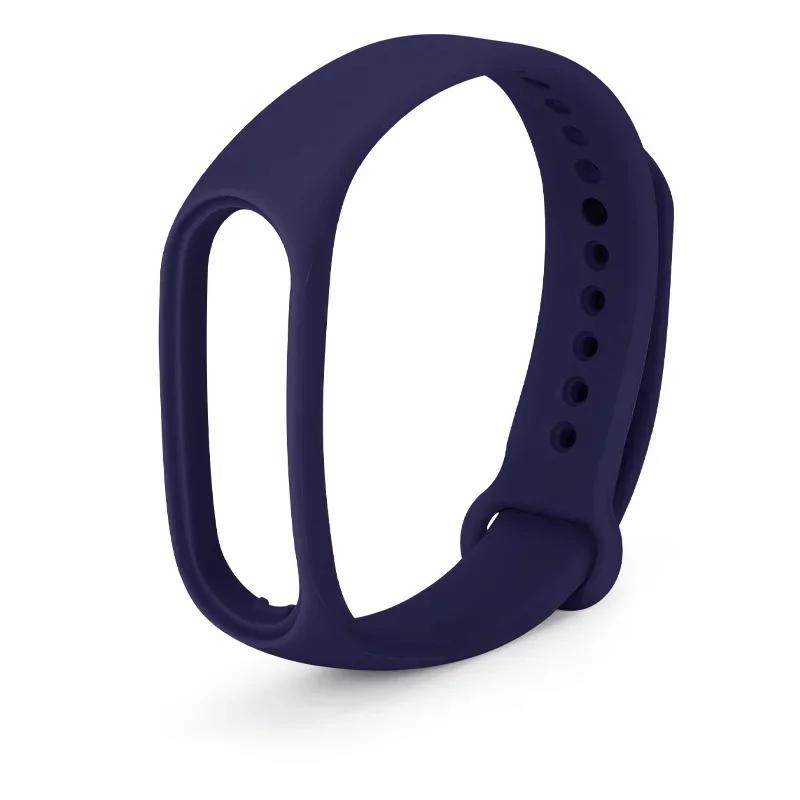 Watch Strap For Xiaomi Mi Band 7 6 5 4 3 Wristband Silicone Bracelet Wrist Straps Correa Mi Band 6 7 5 4 Smartwatch Accessories