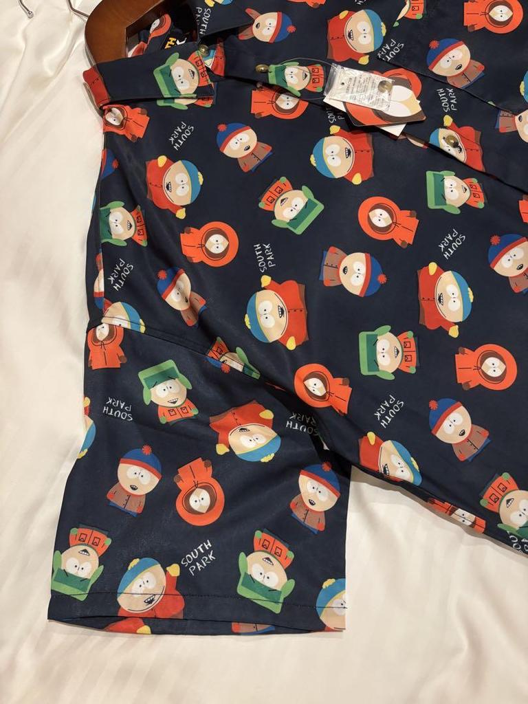 [USED] South Park SOUTH PARK all-over print short-sleeved shirt