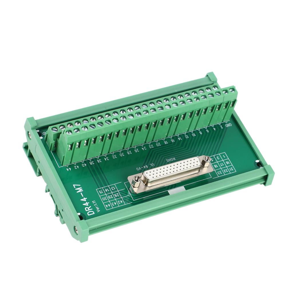 Terminal Block Female Header Interface Connector Break Out Board Module DC 60V DR44?M7