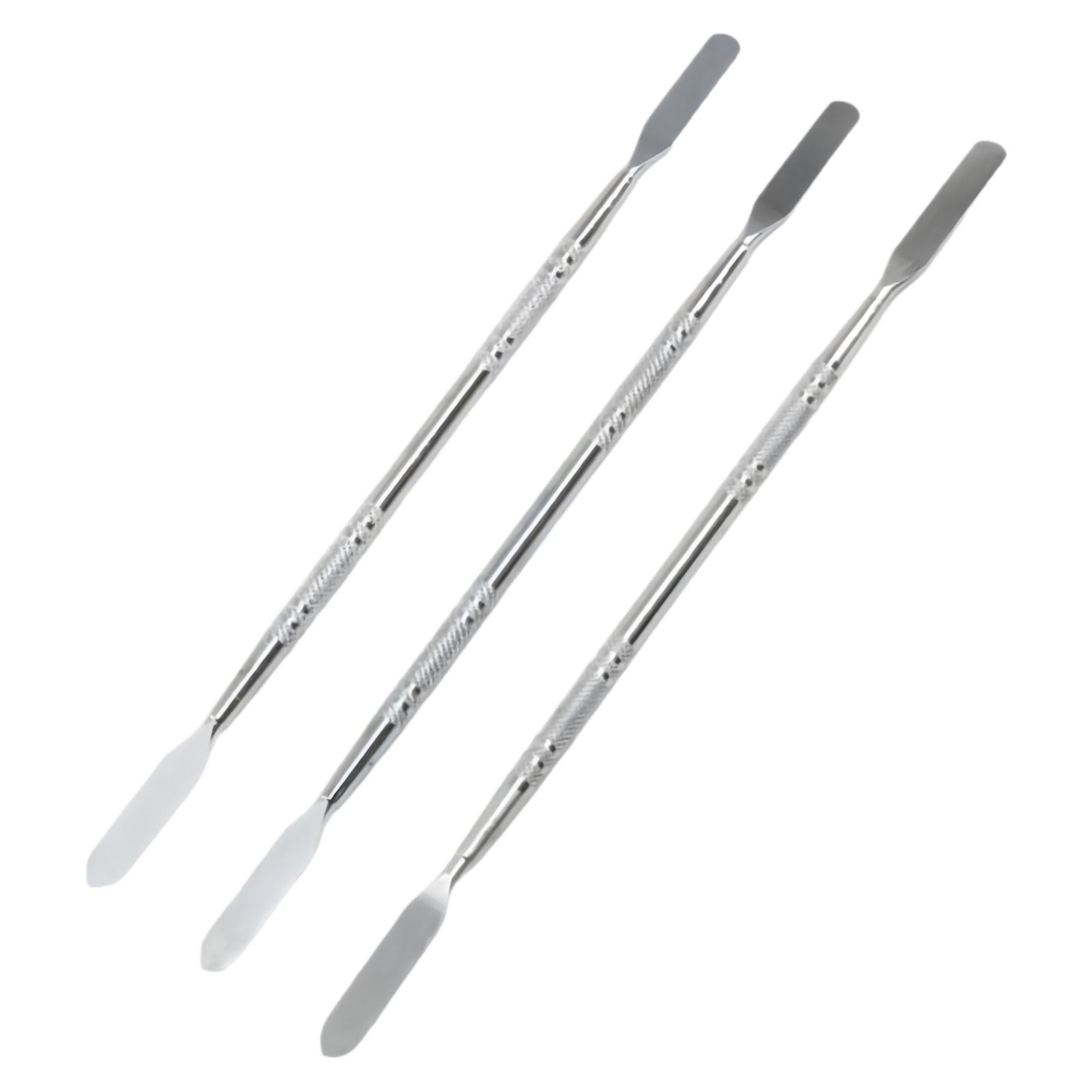 3Pcs Mini Metal Crowbar Ultra-Thin Prying Opening Repair Tool Reusable Double-Headed Disassembly Tool for Mobile Phone Computer